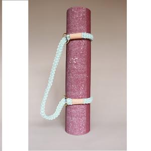 Estera de Yoga de macramé, soporte de algodón hecho a mano, bolsa de esterilla de Yoga para gimnasio, bolsas deportivas con hombro - Product Image 4