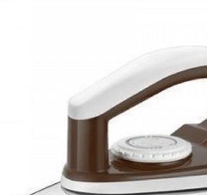 Meilleures ventes Fer à repasser sec de 1000 watts par Reve Semelle en céramique brune de haute qualité Source d'alimentation électrique pour usage domestique - Product Image 3