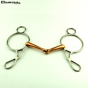Western Horse Racing Bit Western Gag Bit Producto para propietarios de caballos - Product Image 2
