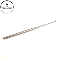 Kit d'aiguilles extracteurs de points noirs et d'acné en acier inoxydable argenté, 15 cm, pour le traitement de l'acné