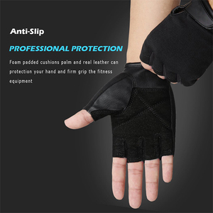 Unisex logotipo personalizado transpirable Spandex neopreno guantes de entrenamiento para deportes al por mayor hombres mujeres levantamiento de pesas Fitness gimnasio - Product Image 5