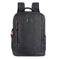 Sac à dos de voyage unisexe antivol pratique toutes saisons avec chargement USB, cadre externe, fermeture éclair étanche pour ordinateur