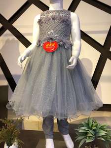 Vestido Midi de Algodón con Cuentas y Diseños de Flores de Hadas para Niñas, Tela de Satén para Fiestas, Bodas, Regalos para Bebés y Niños - Product Image 2