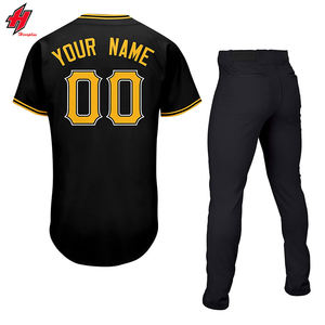 2024 maillot de baseball à manches courtes sur mesure vêtements de sport respirants pour adultes grande taille dernière conception Service OEM disponible - Product Image 2