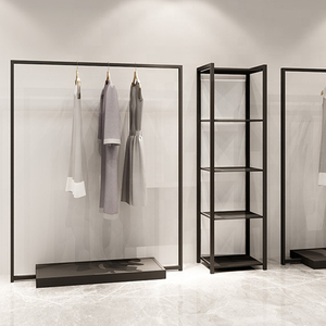 Giá Rẻ Quần Áo Cửa Hàng Bán Lẻ Thiết Kế Nội Thất Cửa Hàng May Mặc Đồ Nội Thất Hiển Thị Giá Quần Áo - Product Image 4