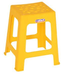 Taburete Alto Cuadrado de Plástico a Precio de Fábrica/ Taburete Alto Cuadrado de Plástico para Interiores y Exteriores - Product Image 2
