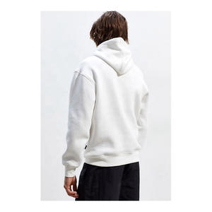 high quality 700gsm hoodie screen print logo embroidered cotton 100% <b>hemp</b> designer hoodies men heavy thick hoodie - Product Image 5