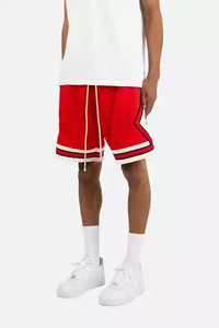 Short imprimé décontracté taille moyenne sur mesure pour homme Short Cargo brodé respirant à séchage rapide fermeture à la taille élastique anti-rides - Product Image 4