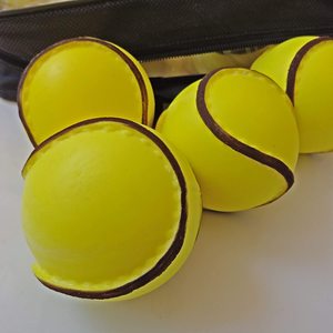 Boule de plein air météo et mur, boule de tir blanche, en plastique moulé en PU - Product Image 5