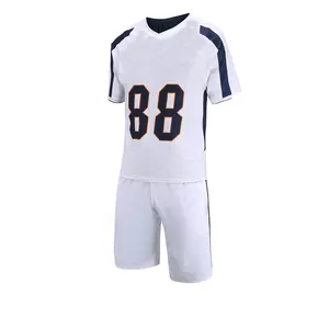 Comfortable Men Lacrosse Uniform Sets Team Name Printed Polyester Made Printed Sets For Adults