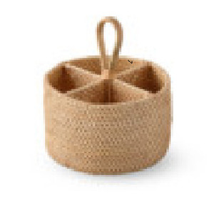 Việt Nam Sản Xuất Ecofriendly Rơm Mây Đồ Dùng Caddy Đồ Dùng Dao Kéo Chủ Với Giá Cả Hợp Lý - Product Image 1