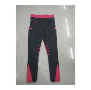 กางเกงรัดรูปผ้ายืดสำหรับสตรีกางเกงขี่ม้าพร้อมแผ่นแปะที่หัวเข่า - Product Image 4