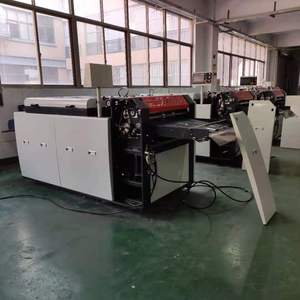 Online <strong>Digital</strong> UV Roller Coating UV <strong>Varnish</strong> Coating Machine for Paper SGUV-660 CANS Provided Automatic Hydraulic Newstar 12kw - Product Image 6
