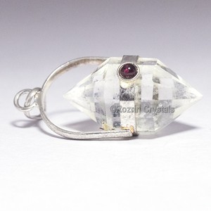 Supplier of Crystal Quartz Faceted Double Point Pendants : Crystal Quartz Faceted Double Point Pendants <b>for</b> Sale - Product Image 1