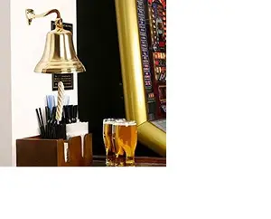 ทะเลทองเหลืองเรือระฆังทองเหลืองออกแบบผนังระฆังตกแต่งบ้าน - Product Image 1