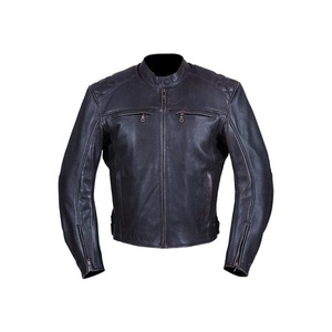 Motocicleta 100% talla grande transpirable piel de vaca auténtica Pu cuero hombres 2025 Otoño Invierno chaquetas ajustadas - Product Image 2