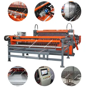 Automatic Wire Welded Machine CNC Spot Welding Machine With High Productivity Reinforcing Wire Mesh Welding Machine