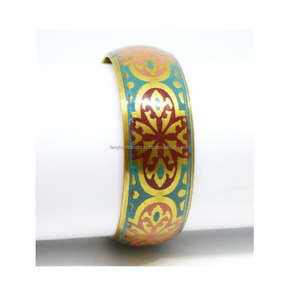 New Design Australia Popular Hammered Cuff <b>Wrap</b> Bracelet Gifts <b>for</b> Wife Resin Round Shape Colorful Sizes XS-XL Women Men Gift - Product Image 3