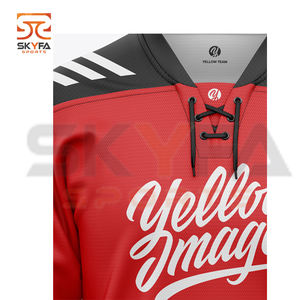 Camisetas deportivas de Hockey sobre hielo, Jersey personalizado de poliéster, novedad, venta al por mayor, 2021 - Product Image 2