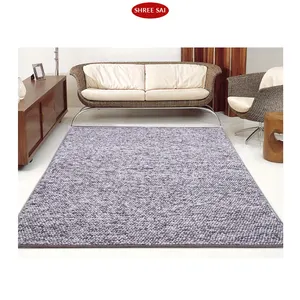 Handmade Wall-to-Wall Carpets Reputed Supplier Selling Beautiful Design Hand Woven Embroidered Wool Carpets