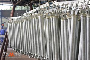 Ringlock Scaffold against the floor during construction - Product Image 3