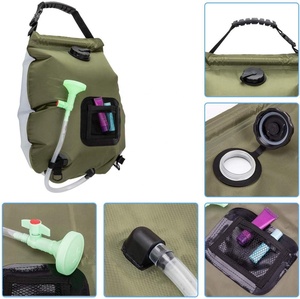 En Stock chaud personnalisé 20l <span class=keywords><strong>douche</strong></span> de Camping Portable 5 Gallons sac de tuyau chauffant chauffe-eau <span class=keywords><strong>solaire</strong></span> extérieur autre équipement de Camping - Product Image 2