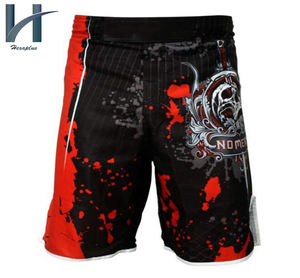 Short mma pour hommes, Design épaissi, à votre propre vêtement noir, dernier design, 2022 - Product Image 3