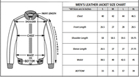 Vestes en cuir véritable pour hommes de haute qualité, lavables, en cuir de vache, col montant, coupe ajustée, pour l'hiver