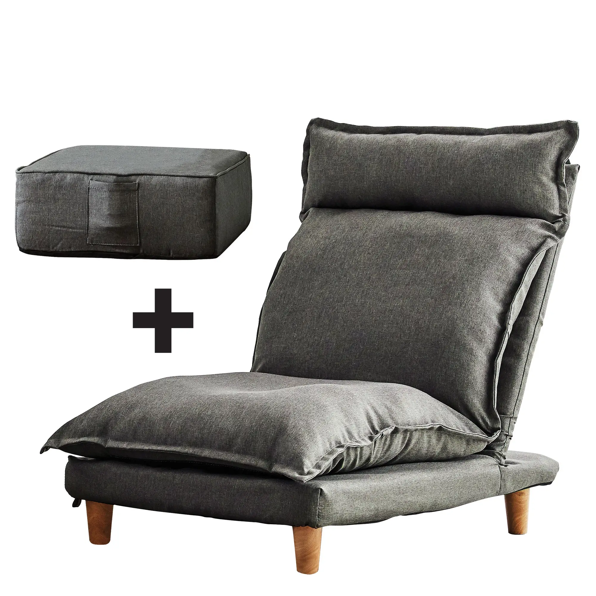 Современный складной Одноместный регулируемый съемный Модный стильный диван, модный напольный диван, диван для гостиной