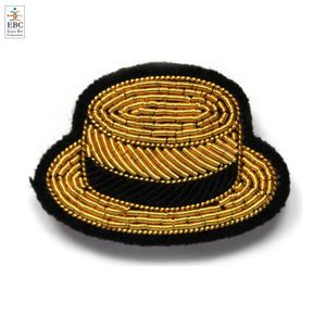 Badge brodé de luxe personnalisé à coudre, faible MOQ, en tissu non tissé écologique - Product Image 2