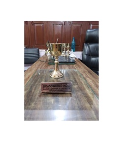 ศักดิ์สิทธิ์ CHALICE ทำจากทองเหลืองคริสตจักรอุปกรณ์ Brassworld อินเดีย - Product Image 1