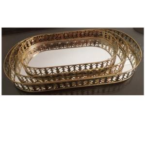 Venta al por mayor de hierro Oval bandeja - Product Image 1