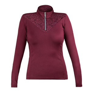 Camiseta de espectáculo ecuestre para mujer, camisa de secado rápido, diseño OEM, top a la moda, bajo pedido mínimo, talla grande, la más popular - Product Image 3