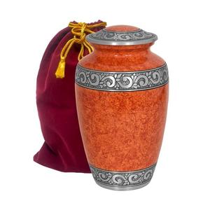 Urnas de cremación de Metal, urna de metal de estilo europeo para cenizas humanos, recuerdo de urnas para cenizas, del distribuidor indio, superventas - Product Image 2