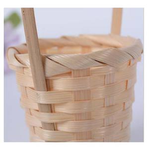 Cesta de bambú con asas de bambú ecológico cesta jardín hecho en Vietnam - Product Image 3