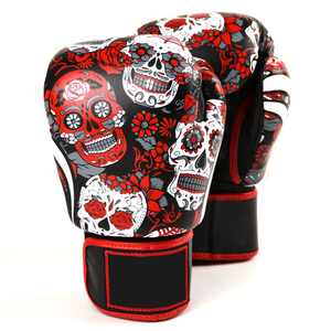 Professional Boxing Training Gloves Custom Design real leather Boxing Gloves Cheap Leather Boxing Gloves - Product Image 1