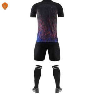 Soccer Jersey Wholesale Cheap Club And Team Latest Designs Youth Sublimated Neon Green Soccer Uniform Set Custom Football Jersey - Product Image 3