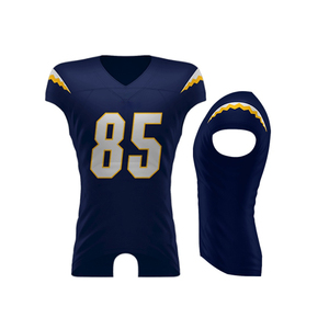 Youth football uniform new pattern hot sale custom colors-shirt american football uniform - Product Image 1