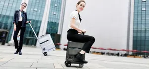 Airwheel स्मार्ट सूटकेस बच्चों स्कूटर सूटकेस SE3miniT सभ्य बैग ले जाने पर स्मार्ट सामान यात्रा सूटकेस ट्रॉली बैग