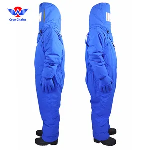 High Quality Breathable Liquid Nitrogen Protective Coverall Cryogenic Clothing Price