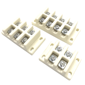 TC-61002C 100A 2 Way Ceramic <b>Terminal</b> Block - Product Image 1