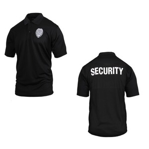 Camiseta Polo Táctica Personalizada con Parche, Uniforme de Personal de Seguridad, Camiseta de Seguridad 100% Poliéster, Camisetas de Servicios Especiales - Product Image 1