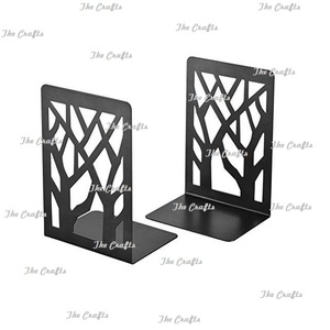 Sujeta Libros de Metal Color Negro, Tamaño y Forma Personalizados, Estante para Libros con la Mejor Calidad a los Precios Más Bajos - Product Image 3