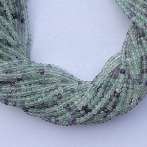 2mm 3mm naturel Micro vert Fluorite facettes gros perles de pierres précieuses brin dernière conception pour la fabrication de bijoux tendance maintenant offres - Product Image 2