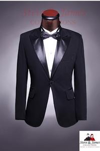 Trajes de negocios ajustados para hombre, esmoquin para boda, Blazer, pantalones, chaleco, 3 piezas - Product Image 4