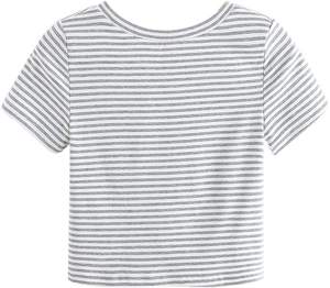 Blusa de moda coreana personalizada para mujer, camiseta de manga larga raglán, Top CORTO BÁSICO informal para mujer 2022 - Product Image 2