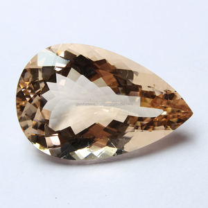 Melocotón morganita mejor calidad fabricación de joyas piedras preciosas corte ovalado facetado suelto semiprecioso piedra preciosa natural proveedor indio - Product Image 4