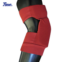 Genouillères de protection professionnelles TSPORT avec matériau polyester/caoutchouc/spandex/EVA