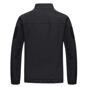 Veste de randonnée imperméable de haute qualité Logo bricolage personnalisé Softshell à capuche unisexe hiver pour coupe-vent hommes veste de plein air - Product Image 3