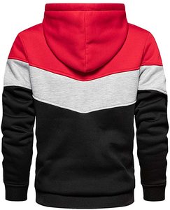 Sudadera con Capucha de Forro Polar para Hombre, Color Sólido, 100% Algodón, para Invierno, Moda Casual - Product Image 6